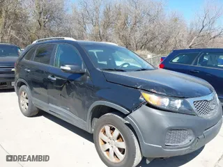 2011 Kia Sorento LX with VIN 5XYKT4A21BG122936, listed as a IAAI auction lot 41700948 with 233,655 mi miles. Bid and sale history available at carsss.com. Image 6.