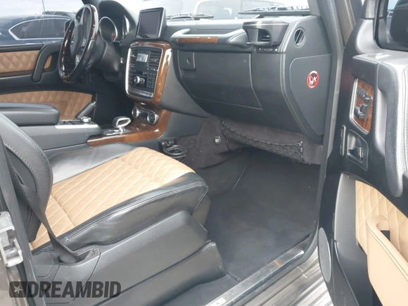 2016 Mercedes-Benz G-Class AMG G 63 with VIN WDCYC7DF8GX247425, listed as a IAAI auction lot 40947034 with 95,869 mi miles. Bid and sale history available at carsss.com. Image 5.