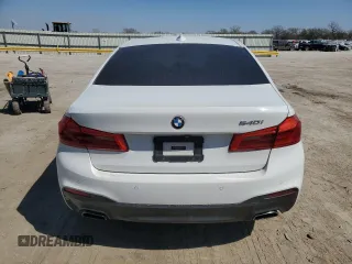 2017 BMW 5 Series 540i with VIN WBAJE5C38HG914859, listed as a Copart auction lot 50628155 with Not provided miles and Salvage title. Bid and sale history available at DreamBid. Image 6.