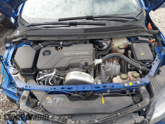 2016 Chevrolet Volt Premier with VIN 1G1RD6S55GU140130, listed as a IAAI auction lot 41677296 with 105,994 mi miles. Bid and sale history available at carsss.com. Image 10.