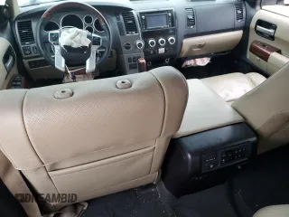 2016 Toyota Sequoia Platinum with VIN 5TDDW5G19GS146366, listed as a Copart auction lot 85152574 with 0 mi miles and Salvage Title. Bid and sale history available at carsss.com. Image 8.
