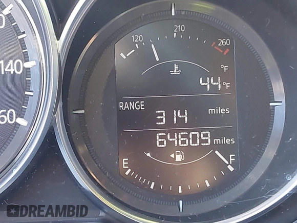 2017 Mazda CX-5 Touring with VIN JM3KFBCL3H0214881, listed as a IAAI auction lot 41694560 with 64,609 mi miles. Bid and sale history available at carsss.com. Image 15.
