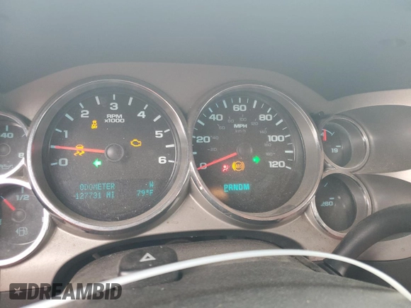 2013 Chevrolet Silverado 1500 LT with VIN 3GCPCSE07DG265705, listed as a Copart auction lot 51494245 with 127,731 mi miles and Salvage Title. Bid and sale history available at DreamBid. Image 9.