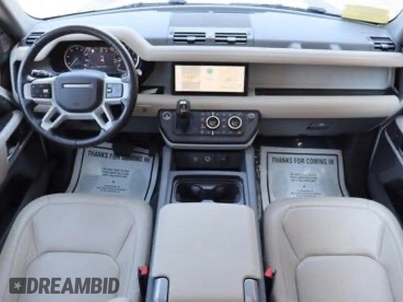 2023 Land Rover Defender S с VIN SALEJEEX2P21296XX, выставлен на аукционе Copart как лот 55275855 с пробегом 30 232 миль миль и Чистый • Clean title. История ставок и продаж доступна на DreamBid. Изображение 9.