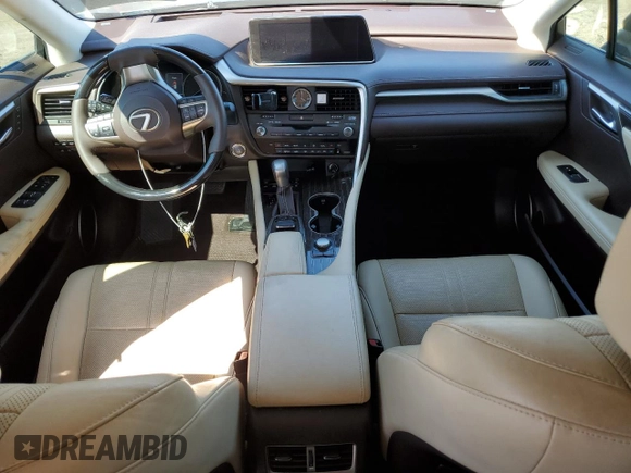 2019 Lexus RX 350 with VIN 2T2ZZMCA9KC135698, listed as a Copart auction lot 51114355 with 60,276 mi miles and Salvage title. Bid and sale history available at DreamBid. Image 8.