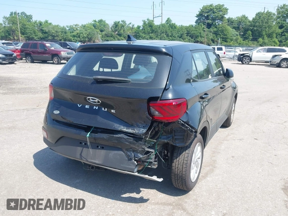 2022 Hyundai Venue SE with VIN KMHRB8A37NU207652, listed as a IAAI auction lot 42536051 with 36,828 mi miles and . Bid and sale history available at DreamBid. Image 6.