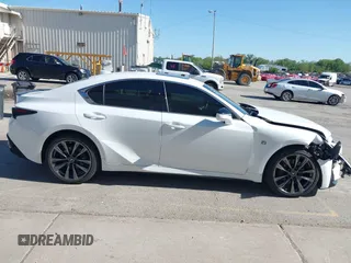 2022 Lexus IS 350 F Sport with VIN JTHGZ1E26N5023327, listed as a IAAI auction lot 42286717 with 32,098 mi miles and . Bid and sale history available at DreamBid. Image 14.
