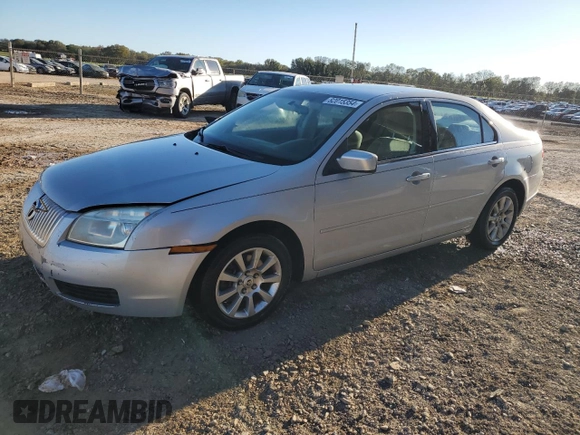 2006 Mercury Milan with VIN 3MEHM07126R655886, listed as a Copart auction lot 82015354 with 128,341 mi miles and Salvage title. Bid and sale history available at DreamBid. Image 1.
