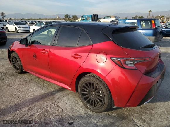 2022 Toyota Corolla Hatchback SE with VIN JTND4MBE5N3190983, listed as a Copart auction lot 45718155 with 62,503 mi miles and Salvage Title. Bid and sale history available at carsss.com. Image 2.