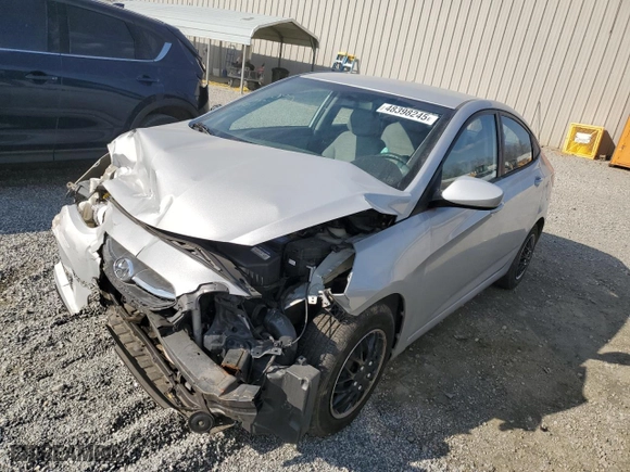 2015 Hyundai Accent GLS with VIN KMHCT4AE1FU914535, listed as a Copart auction lot 48398245 with 165,205 mi miles and Salvage Title. Bid and sale history available at carsss.com. Image 1.
