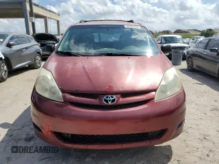 2006 Toyota Sienna CE with VIN 5TDZA23C96S452816, listed as a Copart auction lot 50562405 with 215,949 mi miles and Salvage Title. Bid and sale history available at carsss.com. Image 5.