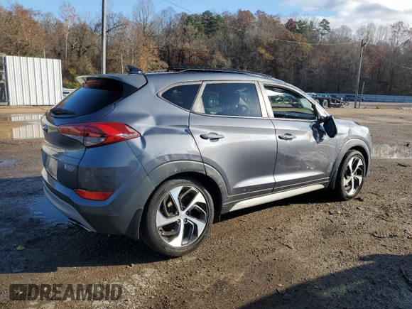 2018 Hyundai Tucson Value with VIN KM8J33A26JU620743, listed as a Copart auction lot 85542644 with 117,449 mi miles and Salvage Title. Bid and sale history available at carsss.com. Image 3.