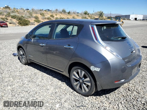 2015 Nissan LEAF SV with VIN 1N4AZ0CP6FC330144, listed as a Copart auction lot 61944543 with 66,493 mi miles. Bid and sale history available at carsss.com. Image 2.