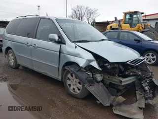 2003 Honda Odyssey EX z VIN 5FNRL18623B070246, wystawiony jako IAAI lot #41879573 z przebiegiem 227 728 mil mil oraz . Historia ofert i sprzedaży dostępna na DreamBid. Obrazek 1.