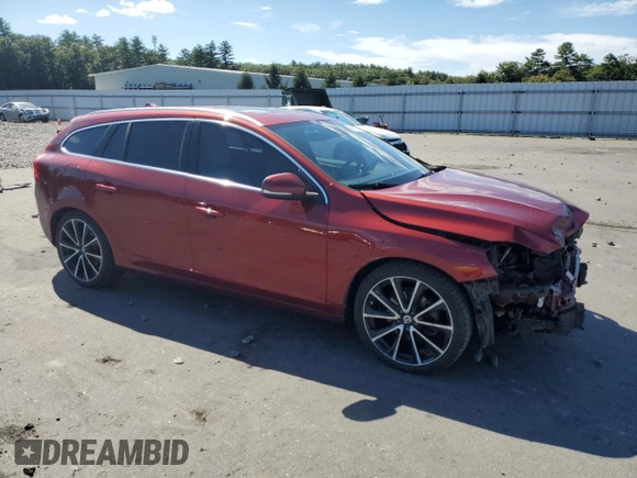 2017 Volvo V60 Premier with VIN YV140MEK9H1368695, listed as a Copart auction lot 69921384 with 99,724 mi miles and Salvage Title. Bid and sale history available at carsss.com. Image 4.