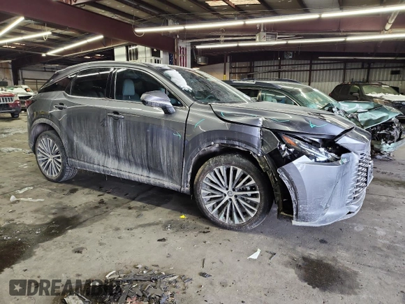 2023 Lexus RX with VIN 2T2BBMCA0PC003815, listed as a Copart auction lot 45183545 with 0 mi miles and Salvage Title. Bid and sale history available at carsss.com. Image 4.
