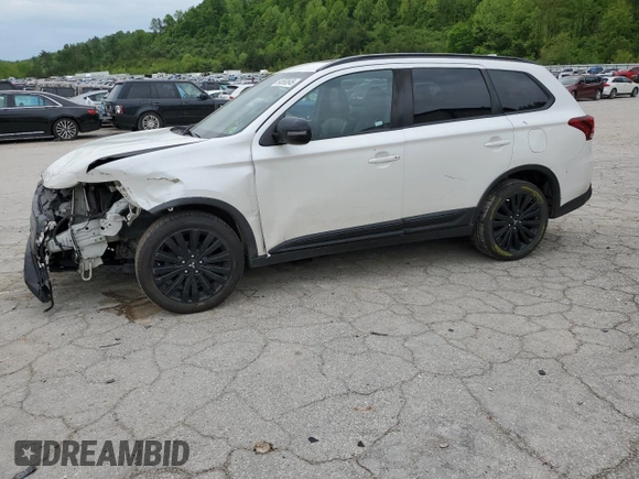 2020 Mitsubishi Outlander ES with VIN JA4AZ3A38LZ040504, listed as a Copart auction lot 54550545 with 145,302 mi miles and Salvage title. Bid and sale history available at DreamBid. Image 1.