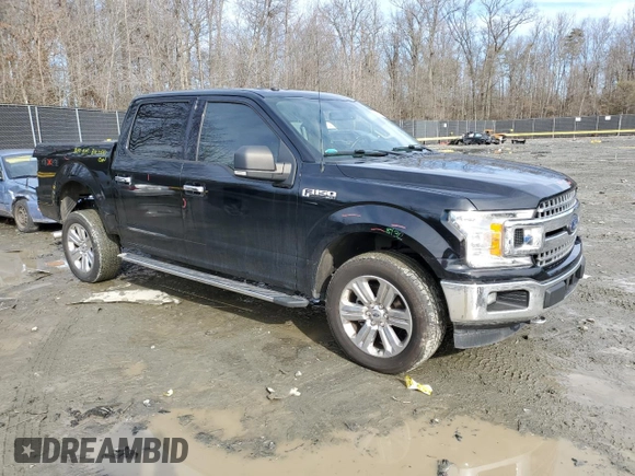 2018 Ford F-150 XL with VIN 1FTEW1EG6JFE44000, listed as a Copart auction lot 44546385 with 119,387 mi miles and Salvage Title. Bid and sale history available at carsss.com. Image 4.