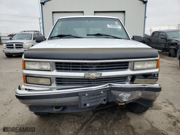 1995 Chevrolet Tahoe with VIN 1GNEK13K8SJ446856, listed as a Copart auction lot 78485824 with 167,005 mi miles and Salvage Title. Bid and sale history available at carsss.com. Image 5.