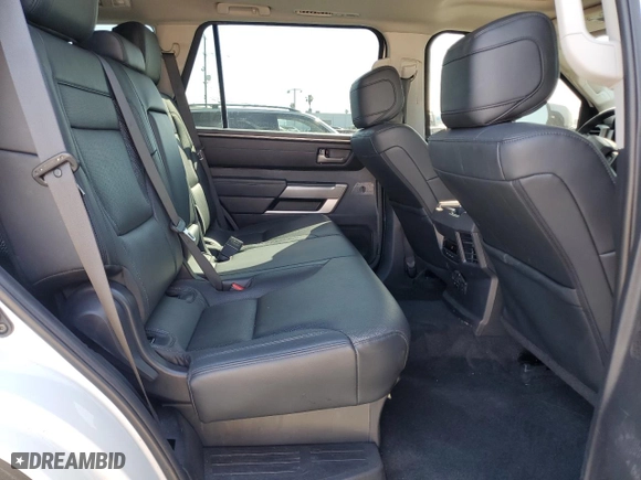 2023 Toyota Sequoia SR5 with VIN 7SVAAABA1PX004224, listed as a Copart auction lot 54199095 with 55,132 mi miles and Salvage Title. Bid and sale history available at carsss.com. Image 11.