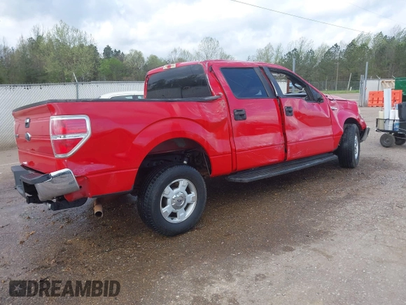 2009 Ford F-150 XL with VIN 1FTPW12V89KC72101, listed as a IAAI auction lot 41931471 with 91,729 mi miles. Bid and sale history available at carsss.com. Image 4.