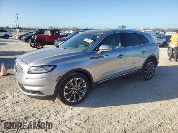 2021 Lincoln Nautilus Reserve z VIN 2LMPJ6K9XMBL01261, wystawiony jako Copart lot #74930194 z przebiegiem 33 189 mil mil oraz Nie do naprawy • Non repairable. Historia ofert i sprzedaży dostępna na DreamBid. Obrazek 1.