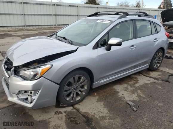 2016 Subaru Impreza Wagon 2.0i Sport Premium with VIN JF1GPAP69G8273238, listed as a Copart auction lot 84286324 with 124,768 mi miles and Salvage Title. Bid and sale history available at carsss.com. Image 1.
