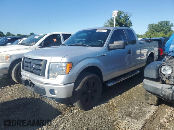 2012 Ford F-150 XL with VIN 1FTFX1EF2CFC58319, listed as a Copart auction lot 56368435 with 61,517 mi miles and Salvage title. Bid and sale history available at DreamBid. Image 1.