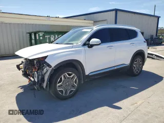 2022 Hyundai Santa Fe Hybrid Limited with VIN KM8S5DA18NU024454, listed as a Copart auction lot 47444185 with 72,694 mi miles and Salvage Title. Bid and sale history available at carsss.com. Image 1.