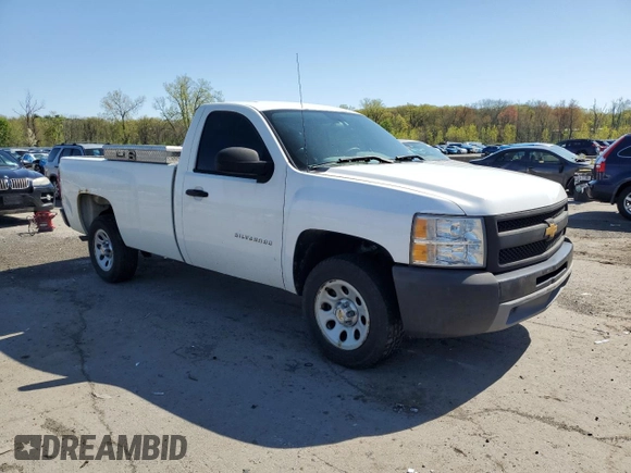 2012 Chevrolet Silverado 1500 Work Truck with VIN 1GCNCPEX5CZ274046, listed as a Copart auction lot 54183625 with 298,375 mi miles and Clean Title. Bid and sale history available at DreamBid. Image 4.