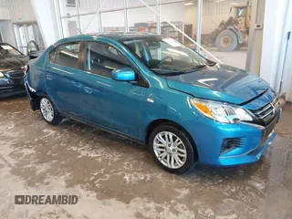 2022 Mitsubishi Mirage ES z VIN ML32FUFJ1NHF01329, wystawiony jako IAAI lot #41343255 z przebiegiem 55 024 mil mil oraz . Historia ofert i sprzedaży dostępna na DreamBid. Obrazek 1.