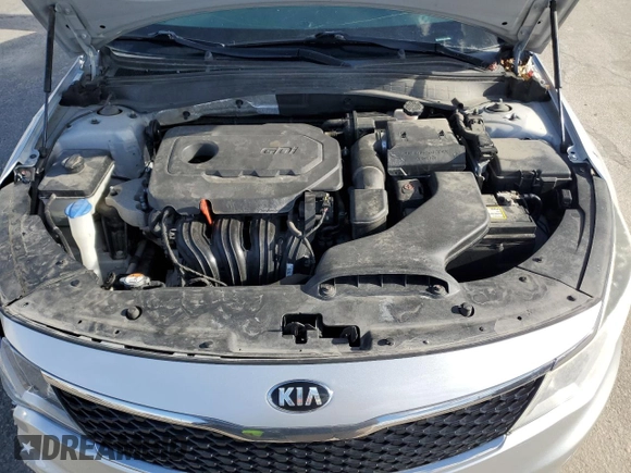 2017 Kia Optima LX with VIN 5XXGT4L31HG139163, listed as a Copart auction lot 46592635 with 119,365 mi miles and Salvage Title. Bid and sale history available at carsss.com. Image 13.