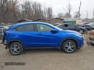 2021 Honda HR-V EX with VIN 3CZRU6H54MM718761, listed as a IAAI auction lot 41783415 with 93,899 mi miles. Bid and sale history available at carsss.com. Image 14.