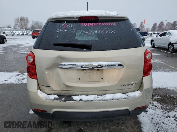 2012 Chevrolet Equinox 1LT z VIN 2GNALDEK5C1158234, wystawiony jako Copart lot #82768464 z przebiegiem 197 024 mil mil oraz Szkody całkowita. Historia ofert i sprzedaży dostępna na DreamBid. Obrazek 6.