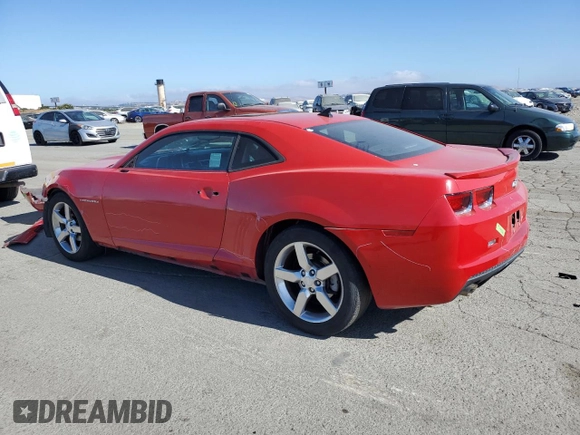 2012 Chevrolet Camaro 1LT with VIN 2G1FB1E37C9203614, listed as a Copart auction lot 60885895 with 128,968 mi miles and Salvage title. Bid and sale history available at DreamBid. Image 2.