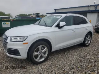 2020 Audi Q5 Premium Plus with VIN WA1BNAFY9L2102249, listed as a Copart auction lot 57608805 with 73,629 mi miles and Salvage title. Bid and sale history available at DreamBid. Image 1.