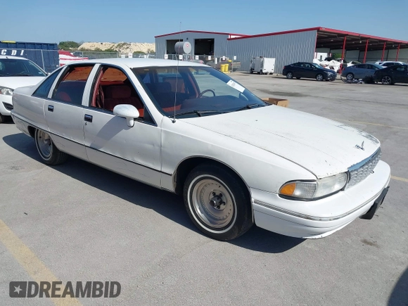 1992 Chevrolet Caprice with VIN 1G1BL53E2NR124884, listed as a IAAI auction lot 42020457 with 346,673 mi miles and . Bid and sale history available at DreamBid. Image 1.