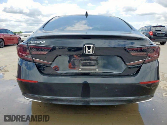 2019 Honda Accord EX with VIN 1HGCV3F40KA020161, listed as a Copart auction lot 58611915 with 112,383 mi miles and Clean title. Bid and sale history available at DreamBid. Image 6.
