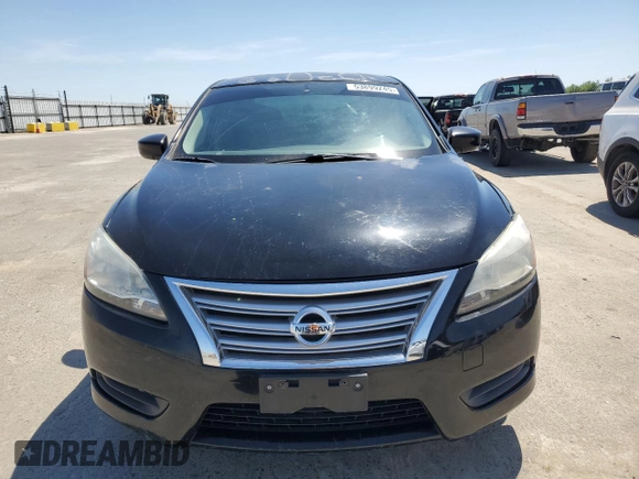 2015 Nissan Sentra S with VIN 3N1AB7AP3FY285913, listed as a Copart auction lot 53899245 with 153,164 mi miles and Salvage Title. Bid and sale history available at carsss.com. Image 5.