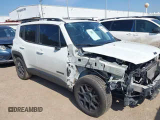 2020 Jeep Renegade Altitude with VIN ZACNJABB5LPL02130, listed as a IAAI auction lot 41592856 with 95,906 mi miles and . Bid and sale history available at DreamBid. Image 1.