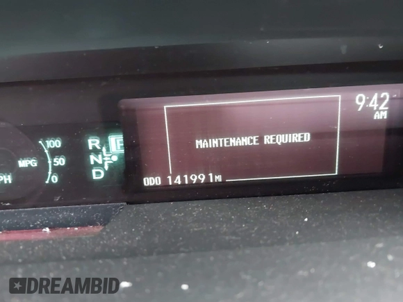 2015 Toyota Prius Four with VIN JTDKN3DU0F0477951, listed as a IAAI auction lot 41891202 with 141,991 mi miles. Bid and sale history available at carsss.com. Image 15.