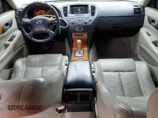 2003 Infiniti M45 with VIN JNKAY41E43M002005, listed as a Copart auction lot 72528004 with 231,586 mi miles and Salvage Title. Bid and sale history available at carsss.com. Image 8.