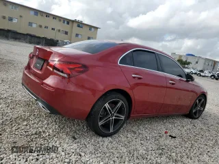 2022 Mercedes-Benz A 220 with VIN W1K3G4EB7NJ340943, listed as a Copart auction lot 86741384 with 35,707 mi miles and Salvage Title. Bid and sale history available at DreamBid. Image 3.
