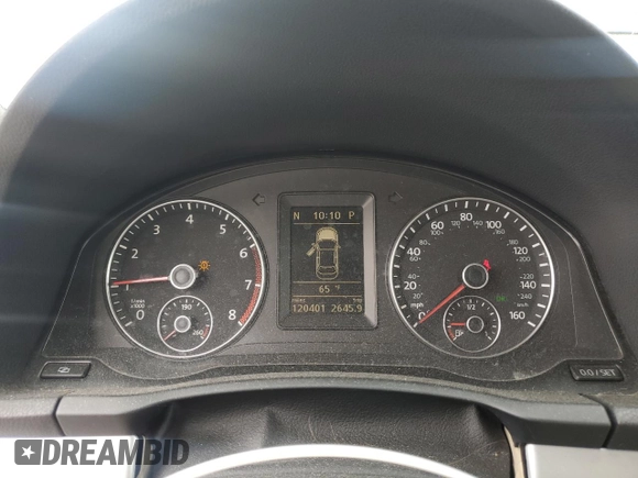 2012 Volkswagen Eos Komfort with VIN WVWBW7AH3CV005642, listed as a Copart auction lot 55251845 with 120,401 mi miles and Clean Title. Bid and sale history available at DreamBid. Image 9.