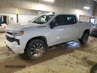 2024 Chevrolet Silverado 1500 RST with VIN 2GCUDEED2R1144228, listed as a Copart auction lot 46019775 with 23,073 mi miles and Salvage Title. Bid and sale history available at carsss.com. Image 1.