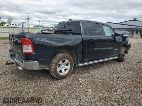 2022 Ram 1500 Big Horn with VIN 1C6SRFFT1NN426154, listed as a Copart auction lot 57332205 with 103,942 mi miles and Salvage title. Bid and sale history available at DreamBid. Image 3.