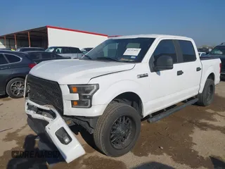 2017 Ford F-150 XL with VIN 1FTEW1CF8HKE13441, listed as a IAAI auction lot 41797041 with 185,482 mi miles and . Bid and sale history available at carsss.com. Image 2.