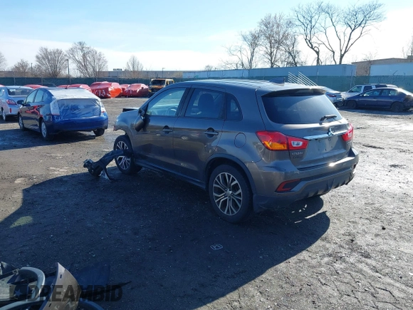 2018 Mitsubishi Outlander Sport ES 2.0 with VIN JA4AR3AU9JU023598, listed as a IAAI auction lot 41835835 with 95,890 mi miles. Bid and sale history available at carsss.com. Image 3.