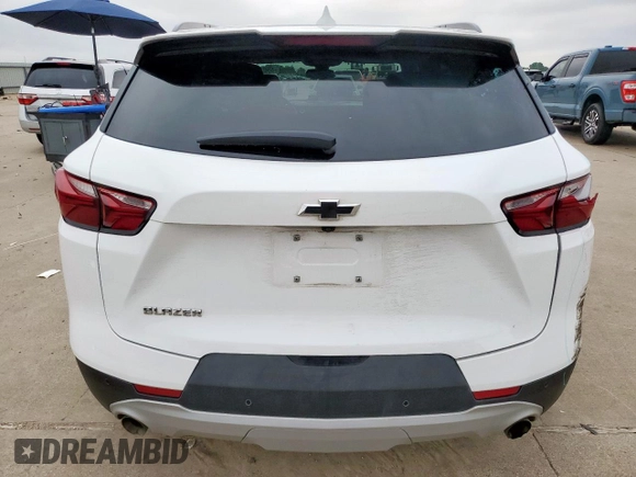 2022 Chevrolet Blazer LT with VIN 3GNKBDRS0NS175435, listed as a Copart auction lot 59018815 with 33,911 mi miles and Salvage title. Bid and sale history available at DreamBid. Image 6.
