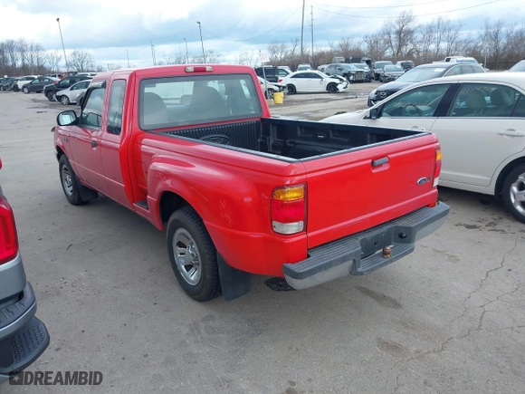 1999 Ford Ranger XL with VIN 1FTYR14V7XTA05242, listed as a IAAI auction lot 41828059 with 105,460 mi miles. Bid and sale history available at carsss.com. Image 3.